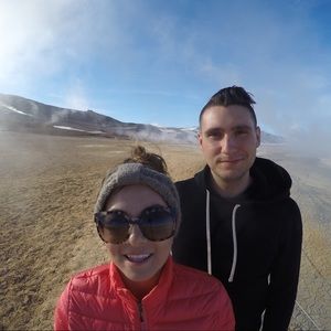 Orange REI Poof Puffer Down Jacket - XS